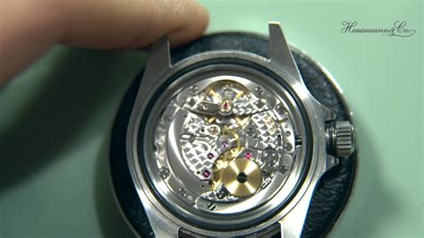 smontare un rolex automatico
